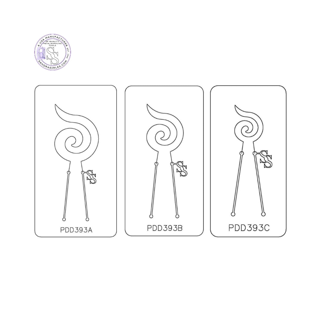 PANCAKE DIE PDD393 DESIGN 93 SWIRL